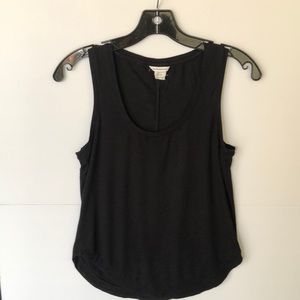 Club Monaco Black Sleeveless Top Shirt Blouse Size XS